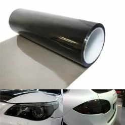 Outlet ???? DIYAH 12 X 48 Inches Self Adhesive Headlight, Tail Lights, Fog Lights Tint Vinyl Film (Light Black) ????