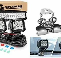 Flash Sale ???? ZH002 20Inch 126W Spot Flood Combo Led Off Road Led Light Bar 2PCS 18w 4Inch Spot LED Pods With 16AWG Wiring Harness Kit-3 Lead, 2 Years Warranty ???? 16 Flash Sale ???? ZH002 20Inch 126W Spot Flood Combo Led Off Road Led Light Bar 2PCS 18w 4Inch Spot LED Pods With 16AWG Wiring Harness Kit-3 Lead, 2 Years Warranty ???? -Govee-shop 41VQg8gtnHL. AC