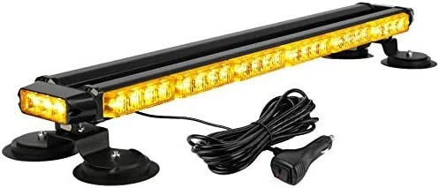 Buy ???? 29.5" 54 LED Strobe Light Bar Double Side Flashing High Intensity Emergency Warning Flash Strobe Light With Magnetic Base For Safety Construction Vehicles Tow Trucks Pickup (Amber/White) ???? 8 Buy ???? 29.5" 54 LED Strobe Light Bar Double Side Flashing High Intensity Emergency Warning Flash Strobe Light With Magnetic Base For Safety Construction Vehicles Tow Trucks Pickup (Amber/White) ???? - Image 6