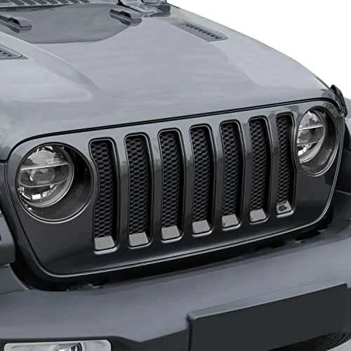 Cheapest ???? JeCar Front Grill Inserts & Headlight Cover Kit Compatible With Jeep Wrangler 2018-2022 JL & Unlimited, Black Black01 ???? 3 Cheapest ???? JeCar Front Grill Inserts & Headlight Cover Kit Compatible With Jeep Wrangler 2018-2022 JL & Unlimited, Black Black01 ????
