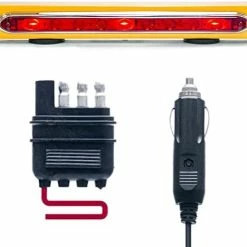 Best reviews of ???? Master Tailgaters Wireless Trailer Tow Lights - Magnetic Mount - 48 Feet Range - 4 Pin Blade Connection + Safety Straps Light Bar - 4 Pin Round Connector ???? -Govee-shop 41bACPU7OnL. AC