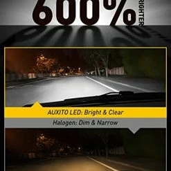 Best Sale ???? 2022 Upgraded H4/9003 LED Headlight Bulbs, 100W 20,000LM Super Bright, 6000K Xenon White, Halogen Replacement With Fan For Cars, Motorcycle, Pack Of 2 ⭐ -Govee-shop 41cHDkjaq1L