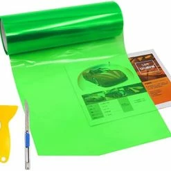 Best Sale ⌛ OMAS 12” X 48” Tint Vinyl Film Sticker Sheet Roll For Car Headlight, Tail Lights, Fog Lights With Squeegee + Cutter (Glossy Orange) ???? -Govee-shop 41dR88uq05L. AC