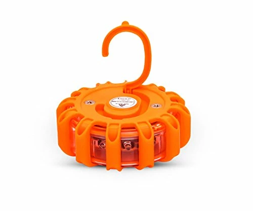 Top 10 ???? Gear Gurus LED Road Flares Kit - Flashing Warning Light Emergency Disc Beacon Roadside Flare Safety Light Magnetic Base For Car Truck Boat - Batteries Screwdriver Gloves Storage Bag Included (1-Set) ⭐ 5 Top 10 ???? Gear Gurus LED Road Flares Kit - Flashing Warning Light Emergency Disc Beacon Roadside Flare Safety Light Magnetic Base For Car Truck Boat - Batteries Screwdriver Gloves Storage Bag Included (1-Set) ⭐ - Image 3