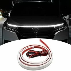 Discount ⌛ Exterior Car LED Strip Lights Flexible Car Hood Light Strip 59/70 Inches Waterproof Daytime Running Light For Cars, SUVs, Trucks White ???? -Govee-shop 41iONruJn0L. AC