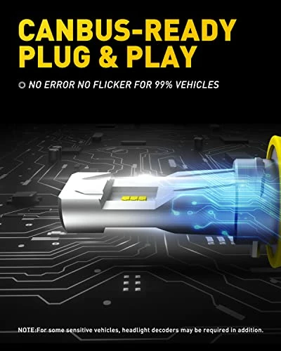 Buy ???? H11/H8/H9 LED Headlight Bulbs For High Beam Low Beam, 13000 Lumens 350% High Brightness, 6500K Cool White, Direct Installation Plug And Play, Pack Of 2 ???? 8 Buy ???? H11/H8/H9 LED Headlight Bulbs For High Beam Low Beam, 13000 Lumens 350% High Brightness, 6500K Cool White, Direct Installation Plug And Play, Pack Of 2 ???? - Image 6