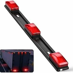 Brand new ???? TL-11 1PC Red 9 LED ID Bar Marker Tail Black Stainless Steel Bracket For Truck Trailer Boat Identification Light, 2 Years Warranty ???? 17 Brand new ???? TL-11 1PC Red 9 LED ID Bar Marker Tail Black Stainless Steel Bracket For Truck Trailer Boat Identification Light, 2 Years Warranty ???? -Govee-shop 41iqsokUtHL. AC