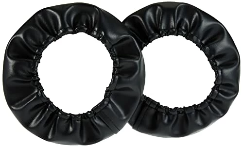 Brand new ⌛ KC HiLiTES 5110 6" Round Black Vinyl Light Cover W/ Red KC Logo - Set Of 2 ???? 4 Brand new ⌛ KC HiLiTES 5110 6" Round Black Vinyl Light Cover W/ Red KC Logo - Set Of 2 ???? - Image 2