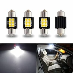 Top 10 ???? Newest 9-30V Extremely Bright DE3175 DE3021 Festoon LED Bulbs Error Free 1.25" 31mm For Interior Map Dome Lights And License Plate Courtesy Lights, Xenon White ????