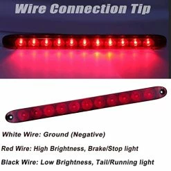 Discount ???? LED Red Trailer Light Bar, 15 Inch Led Brake Tail Marker Turn Signal Combo Lights , Identification Running Light Bar DOT FMVSS 108 IP67 Waterproof Fit For Utility Trailer Truck Marine (2 Pack) ⌛ -Govee-shop 41nQY1mUMrL