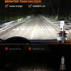 Best Pirce ⌛ X2 9012/HIR2 LED Bulbs, 150W 20000 Lumens 600% Brighter 6500K Cool White Hi/Lo Beam HB2 LED Light Bulbs With 20000RPM Turbo Fan, Plug And Play, IP67, Pack Of 2 ???? 11 Best Pirce ⌛ X2 9012/HIR2 LED Bulbs, 150W 20000 Lumens 600% Brighter 6500K Cool White Hi/Lo Beam HB2 LED Light Bulbs With 20000RPM Turbo Fan, Plug And Play, IP67, Pack Of 2 ???? -Govee-shop 41pGaLjpw9L