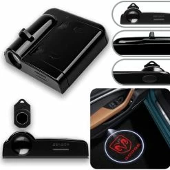 New ???? 2Pcs Fit For RAM Car Door Lights Logo Projector, Fit 1500 2500 Wireless LED Projector,Car Door Step Welcome Lights Fit H.yun.da ???? -Govee-shop 41pKR56UEL. AC
