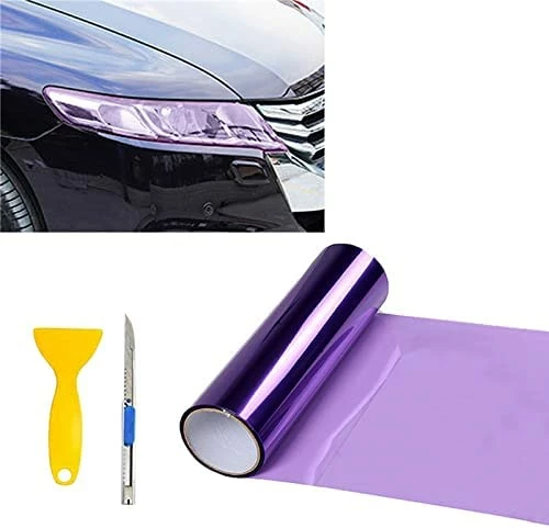 Cheapest ???? 12” X 48” Glossy Yellow Tint Air-Release Vinyl Wrap Film Roll For Car Headlight, Taillight , Fog Lights With Squeegee + Cutter(Glossy Yellow) ✨ 15 Cheapest ???? 12” X 48” Glossy Yellow Tint Air-Release Vinyl Wrap Film Roll For Car Headlight, Taillight , Fog Lights With Squeegee + Cutter(Glossy Yellow) ✨ - Image 13