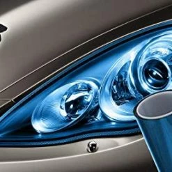 Coupon ⭐ Air-Tint Extra-Wide Headlight Taillight Vinyl Tint Wrap 16 Inch X 48 Inch Roll Including Yellow Detailer Squeegee & 2X Black Felt Edge Decals (Dark Black) ???? -Govee-shop 41q NzfV61L. AC