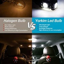 Brand new ???? 194 LED Bulbs White 6000k Super Bright 5th Generation, T10 LED Bulbs, 168 LED Bulb For Car Interior Dome Map Door Courtesy License Plate Lights W5W 2825, Pack Of 10 ???? -Govee-shop 41q0tqq623L