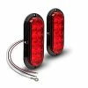 Promo ???? 2pc 6 Inch Red Oval LED Trailer Tail Light Kit [DOT FMVSS 108] [SAE S2T2I6] [Surface-Mount] [IP67 Waterproof] [Stop Turn Tail] Trailer Brake Lights For Boat Trailer RV Trucks ???? -Govee-shop 41q1SSTlb6L