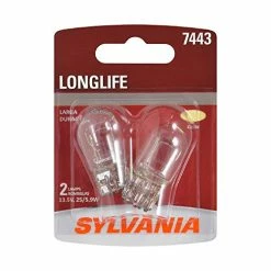 Brand new ???? 7443 Long Life Miniature - Bulb, Ideal For Daytime Running Lights (DRL) And Back-Up/Reverse Lights (Contains 2 Bulbs) ????