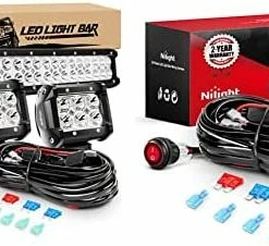 Flash Sale ???? ZH002 20Inch 126W Spot Flood Combo Led Off Road Led Light Bar 2PCS 18w 4Inch Spot LED Pods With 16AWG Wiring Harness Kit-3 Lead, 2 Years Warranty ???? 17 Flash Sale ???? ZH002 20Inch 126W Spot Flood Combo Led Off Road Led Light Bar 2PCS 18w 4Inch Spot LED Pods With 16AWG Wiring Harness Kit-3 Lead, 2 Years Warranty ???? -Govee-shop 41qYBgeCGsL. AC