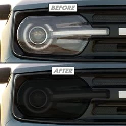 Brand new ✨ PreCut Vinyl Smoke Tint For 2021-2022 Ford Bronco Sport Taillight (1. Taillight Signal & Reverse, 20% Dark Smoke) ???? -Govee-shop 41qvqu1o9DL. AC