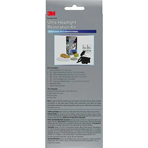 Discount ???? 3M Ultra Headlight Restoration Kit, Easy Heavy-Duty Restoration, 39195, 1 Kit ???? 4 Discount ???? 3M Ultra Headlight Restoration Kit, Easy Heavy-Duty Restoration, 39195, 1 Kit ???? - Image 2