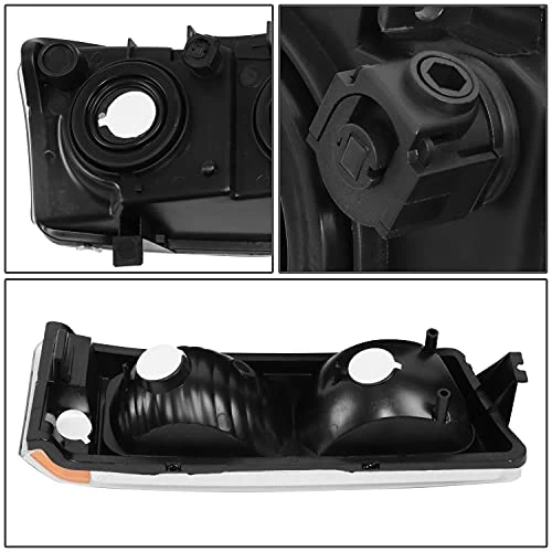 Best Sale ???? Otoring HL-OH-CS03-4P-CH-AM Chrome Amber Headlights Compatible With 2003-2006 Chevy Silverado/Avalanche Chrome / Amber ❤️ 6 Best Sale ???? Otoring HL-OH-CS03-4P-CH-AM Chrome Amber Headlights Compatible With 2003-2006 Chevy Silverado/Avalanche Chrome / Amber ❤️ - Image 4