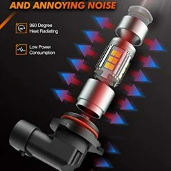 Best reviews of ???? 9006/HB4 LED Fog Light Bulbs, 6000K Xenon White, 27 SMD Chips, 360-degree Illumination, Non-polarity, Pack Of 2 ???? 13 Best reviews of ???? 9006/HB4 LED Fog Light Bulbs, 6000K Xenon White, 27 SMD Chips, 360-degree Illumination, Non-polarity, Pack Of 2 ???? -Govee-shop 41vTjL4GhML