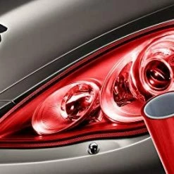 Coupon ⭐ Air-Tint Extra-Wide Headlight Taillight Vinyl Tint Wrap 16 Inch X 48 Inch Roll Including Yellow Detailer Squeegee & 2X Black Felt Edge Decals (Dark Black) ???? -Govee-shop 41yEDV6d xL. AC