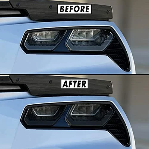 Best Pirce ???? SlickMod PreCut Vinyl Smoke Tint For 2014-2019 Chevy Corvette C7 Tail Light (5. Third Brake Light, 20% Dark Smoke) ???? 7 Best Pirce ???? SlickMod PreCut Vinyl Smoke Tint For 2014-2019 Chevy Corvette C7 Tail Light (5. Third Brake Light, 20% Dark Smoke) ???? - Image 5
