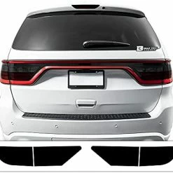 New ???? BOGAR TECH DESIGNS Tinted Taillight Third Brake Light Sidemarker Overlay Tint Covers Compatible With Dodge Durango 2021-2022, Dark Racetrack ???? -Govee-shop 41yrpzezSEL. AC