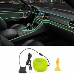 Top 10 ⌛ EL Wire Interior Car LED Strip Lights, LEDCARE USB Neon Glowing Strobing Electroluminescent Wire Lights With 6mm Sewing Edge, Ambient Lighting Kits For Car, Garden, Decorations (5M/15FT, Blue) ???? 30 Top 10 ⌛ EL Wire Interior Car LED Strip Lights, LEDCARE USB Neon Glowing Strobing Electroluminescent Wire Lights With 6mm Sewing Edge, Ambient Lighting Kits For Car, Garden, Decorations (5M/15FT, Blue) ???? -Govee-shop 41zfJ8AIOsL. AC