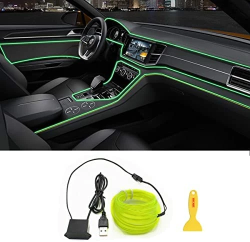 Top 10 ⌛ EL Wire Interior Car LED Strip Lights, LEDCARE USB Neon Glowing Strobing Electroluminescent Wire Lights With 6mm Sewing Edge, Ambient Lighting Kits For Car, Garden, Decorations (5M/15FT, Blue) ???? 16 Top 10 ⌛ EL Wire Interior Car LED Strip Lights, LEDCARE USB Neon Glowing Strobing Electroluminescent Wire Lights With 6mm Sewing Edge, Ambient Lighting Kits For Car, Garden, Decorations (5M/15FT, Blue) ???? - Image 14