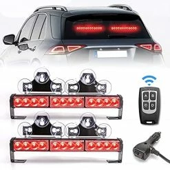 Outlet ⭐ 2 In 1 Emergency Traffic Advisor Strobe Lights Bar For Vehicles Trucks Amber And White 23 Flash Patterns 2pcs 12.8 Inch Safety Warning Lights Wireless Remote Control ???? -Govee-shop 51 oobW0OgL. AC