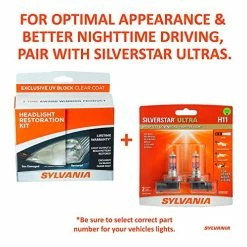 Discount ???? SYLVANIA - Headlight Restoration Kit - 3 Easy Steps To Restore Sun Damaged Headlights With Exclusive UV Block Clear ???? Coat, Light Output And Beam Pattern Restored, Long Lasting Protection ???? -Govee-shop 510cjy5zNDL