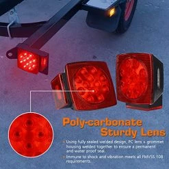 Deals ???? LED Submersible Trailer Tail Light Kit, Combined Stop, Taillights, Turn Function, DOT Compliance, IP67 Waterproof And Fully-Submersibl ???? -Govee-shop 510fMX1LDbL