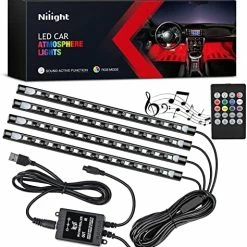 Hot Sale ???? 4PCS 48 LEDs USB Interior Lights DC 5V Multicolor Music Car Strip Light Under Dash Lighting Kit With Sound Active Function And Wireless Remote Control, 2 Years Warranty ???? -Govee-shop 511sUhqlb1L. AC