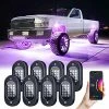 Buy ???? Rock Lights For Trucks, 8 Pods RGB LED Rock Lights With APP Control Music Mode 120 LEDs, Multilcolor Underglow Rock Lights For UTV ATV RZR Truck Off Road Golf Cart ???? 2 Buy ???? Rock Lights For Trucks, 8 Pods RGB LED Rock Lights With APP Control Music Mode 120 LEDs, Multilcolor Underglow Rock Lights For UTV ATV RZR Truck Off Road Golf Cart ???? -Govee-shop 5123hkaWCwL