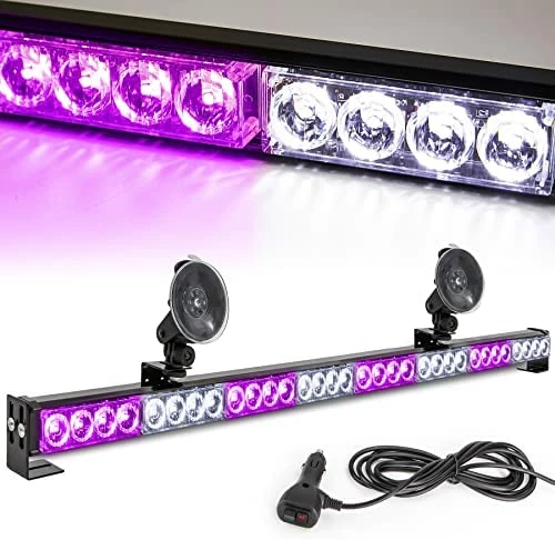 New ???? Traffic Advisor Light Bar 35.5 Inch 13 Flash Patterns 32 Led Warning Emergency Strobe Light Bar Directional Flashing Led Safety Lights With Cigar Lighter (35.5 Inch, Yellow/White) ⌛ 16 New ???? Traffic Advisor Light Bar 35.5 Inch 13 Flash Patterns 32 Led Warning Emergency Strobe Light Bar Directional Flashing Led Safety Lights With Cigar Lighter (35.5 Inch, Yellow/White) ⌛ - Image 14