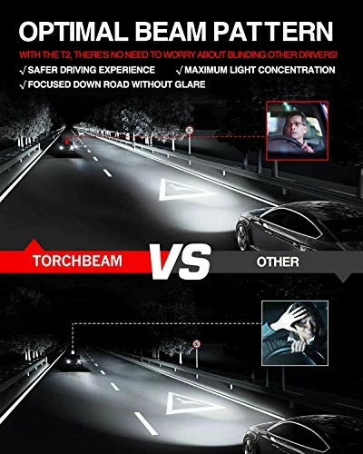 Best deal ✔️ Torchbeam T2 9005/HB3 9006/HB4 LED Bulb Combo, 60W 16000 Lumens 6500K Super Bright Replacement Bulbs Kit, 400% Brightness, Canbus Ready, Plug And Play With Fan, Pack Of 4 ???? 7 Best deal ✔️ Torchbeam T2 9005/HB3 9006/HB4 LED Bulb Combo, 60W 16000 Lumens 6500K Super Bright Replacement Bulbs Kit, 400% Brightness, Canbus Ready, Plug And Play With Fan, Pack Of 4 ???? - Image 5