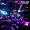 Promo ???? GB Interior Car Lights - LED Strip Lights For Car, 48 LEDs Over 16 Million Colors, Music Sync App Controlled With IPhone Android Waterproof Under Dash Car Lighting Kit, USB DC 12V ???? -Govee-shop 5130GEOr75L