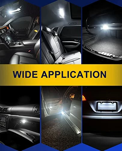 Cheap ???? Serundo Auto 578 Led Bulb 211-2 Led Festoon Bulb 41mm 42mm 1.65in Led Festoon Bulb For Car Map Light Dome Light, 6000k White Super Bright Interior Led Festoon Bulb,Pack Of 4pcs ???? 6 Cheap ???? Serundo Auto 578 Led Bulb 211-2 Led Festoon Bulb 41mm 42mm 1.65in Led Festoon Bulb For Car Map Light Dome Light, 6000k White Super Bright Interior Led Festoon Bulb,Pack Of 4pcs ???? - Image 4
