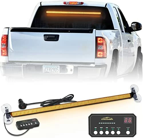 Buy ???? 35 Inch Traffic Advisor Light Bar 144 LED Amber Strobe Lights Emergency Warning Flashing Safety Interior Windshield W/ Directional Arrow For Construction Vehicles Snow Plow Trucks ???? 8 Buy ???? 35 Inch Traffic Advisor Light Bar 144 LED Amber Strobe Lights Emergency Warning Flashing Safety Interior Windshield W/ Directional Arrow For Construction Vehicles Snow Plow Trucks ???? - Image 6