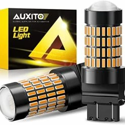 Best reviews of ???? 3157 LED Bulbs Reverse Lights, AUXITO 102-SMD Chipsets 500% Brighter 3056 3156 3057 4157 LED Bulbs With Projector For Backup Reverse Lights Tail Brake Signal Lights, 6000K White ???? -Govee-shop 514568givIL. AC