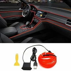 Top 10 ⌛ EL Wire Interior Car LED Strip Lights, LEDCARE USB Neon Glowing Strobing Electroluminescent Wire Lights With 6mm Sewing Edge, Ambient Lighting Kits For Car, Garden, Decorations (5M/15FT, Blue) ???? 23 Top 10 ⌛ EL Wire Interior Car LED Strip Lights, LEDCARE USB Neon Glowing Strobing Electroluminescent Wire Lights With 6mm Sewing Edge, Ambient Lighting Kits For Car, Garden, Decorations (5M/15FT, Blue) ???? -Govee-shop 514H1oIdhFL. AC