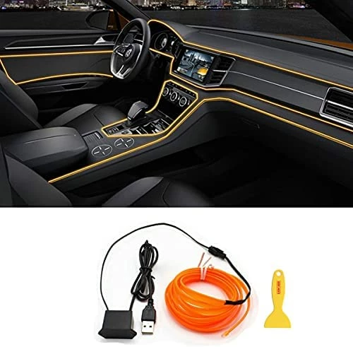 Top 10 ⌛ EL Wire Interior Car LED Strip Lights, LEDCARE USB Neon Glowing Strobing Electroluminescent Wire Lights With 6mm Sewing Edge, Ambient Lighting Kits For Car, Garden, Decorations (5M/15FT, Blue) ???? 14 Top 10 ⌛ EL Wire Interior Car LED Strip Lights, LEDCARE USB Neon Glowing Strobing Electroluminescent Wire Lights With 6mm Sewing Edge, Ambient Lighting Kits For Car, Garden, Decorations (5M/15FT, Blue) ???? - Image 12