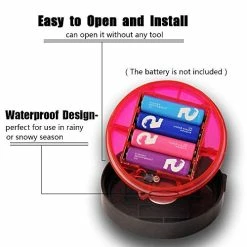 Budget ⌛ Roadside Flashing Flare Safety Warning Lights Emergency LED Strobe Lights, Magnetic Base Vehicles And Vessels (Red) ???? -Govee-shop 514PjR8DphL