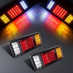 Budget ⌛ 40 LED Trailer Tail Lights Kit Waterproof, Trailer Lights With Reverse Turn Signal Brake Trailer Light Kit, Truck Tail Lights, Boat Trailer Lights For UTV UTE RV Camper Pickup (2 Pack) ✔️ -Govee-shop 514xCC5K0rL