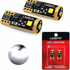 Cheap ???? 194 168 2825 W5W LED Bulb White Canbus Error Free, T10 LED Bulbs 400LM 6000K Super Bright For Dome Map License Plate Trunk Cargo Lights (2-Pack) ????