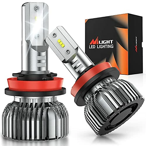 Best Pirce ???? H11 LED Headlight Bulbs, 350% Brighter, 50W 10000lm Headlamp Bulbs, Mini Size, H9 High Beam, H11 Low Beam, H11/H9/H8/H16 Fog Light, 6000K Cool White, Pack Of 2 ✨ 3 Best Pirce ???? H11 LED Headlight Bulbs, 350% Brighter, 50W 10000lm Headlamp Bulbs, Mini Size, H9 High Beam, H11 Low Beam, H11/H9/H8/H16 Fog Light, 6000K Cool White, Pack Of 2 ✨