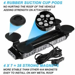 Budget ???? 16.8 Inch LED Strobe Flashing Light Bar, 26 Flashing Modes High Intensity Emergency Hazard Warning Beacon Lights With Magnetic Base For Car Trucks Trailer Roof Safety (Amber White Amber White) ???? 15 Budget ???? 16.8 Inch LED Strobe Flashing Light Bar, 26 Flashing Modes High Intensity Emergency Hazard Warning Beacon Lights With Magnetic Base For Car Trucks Trailer Roof Safety (Amber White Amber White) ???? -Govee-shop 516RRG5hLcL