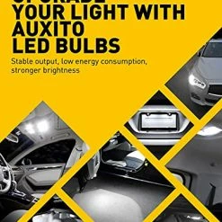 New ✔️ 194 LED Bulb 6000K White 168 2825 W5W T10 Wedge 14-SMD LED Interior Car Light Bulbs Replacement For Dome Map Door Courtesy Trunk Parking License Plate Lights, 10 PCS ???? -Govee-shop 516loOTsqPS
